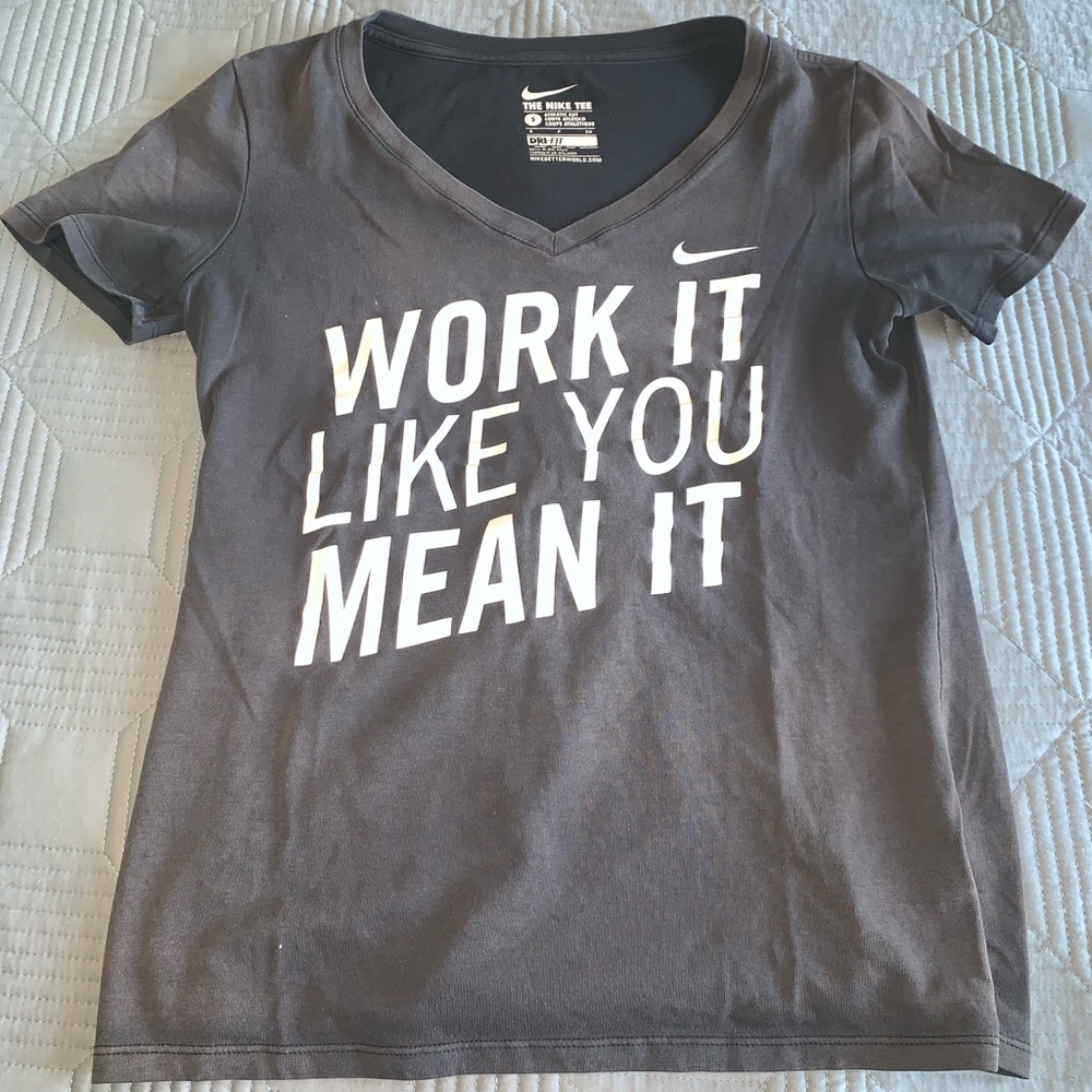 Nike work out top